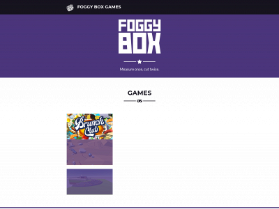 foggybox.co.uk snapshot