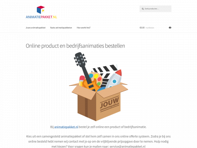 animatiepakket.nl snapshot