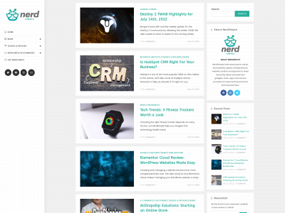 nerdsimple.com snapshot