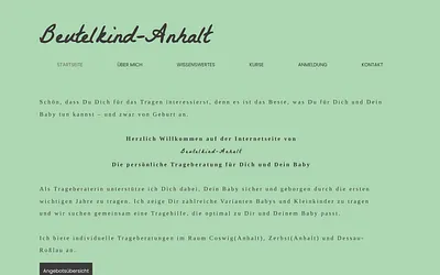 beutelkind-anhalt.de snapshot