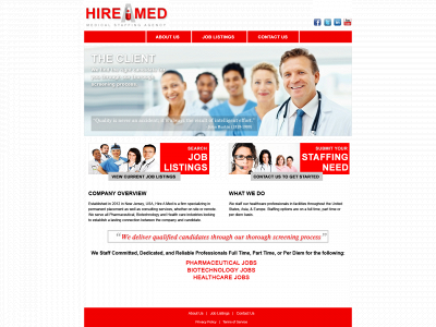 hireamed.com snapshot