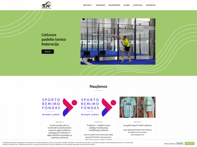padel.lt snapshot