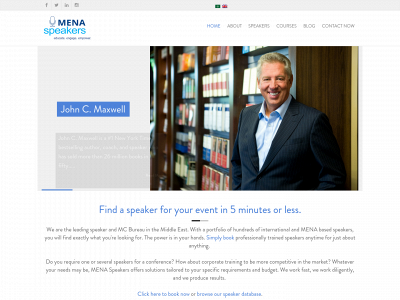 mena-speakers.com snapshot