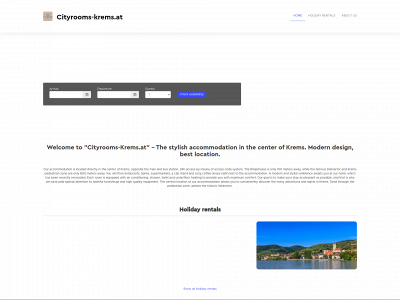 cityrooms-krems.at snapshot