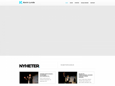 kevinlunde.no snapshot