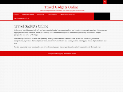 travelgadgetsonline.com snapshot