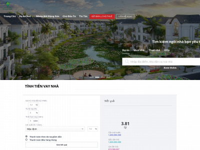 thitruongnhadat.co snapshot