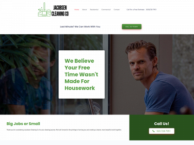 jacobsencleaningco.com snapshot
