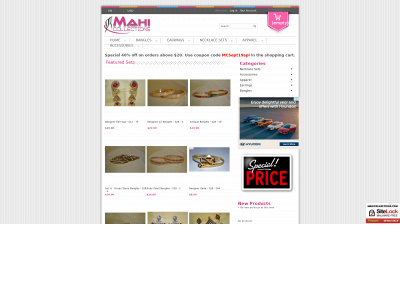 mahicollections.com snapshot