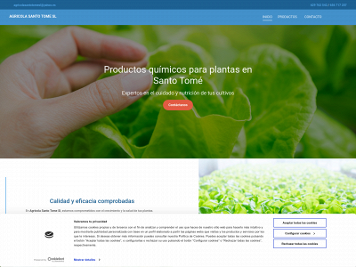 agricolasantotome.es snapshot
