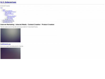 gyenterprises.com snapshot