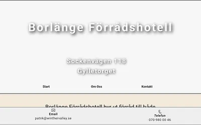 borlangeforradshotell.se snapshot