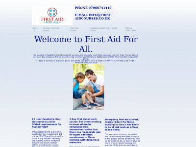 first-aidcourses.co.uk snapshot