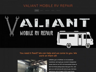 valiantmobilervrepair.com snapshot