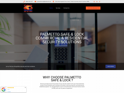 palmettosafeandlock.net snapshot