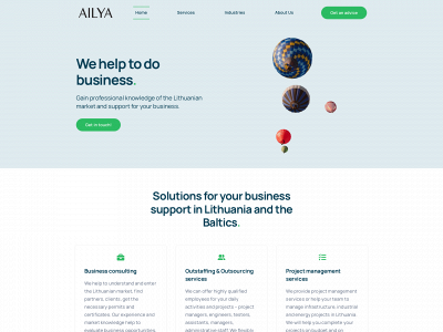ailya.lt snapshot