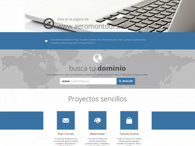 www.aeromontours.es snapshot