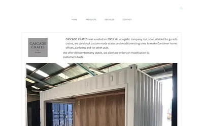 www.cascadecrates.com snapshot