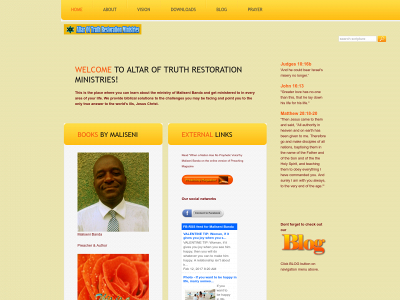 altaroftruth.org snapshot