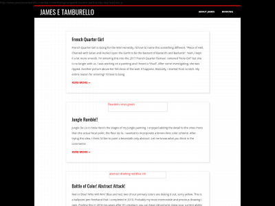 jamesetamburello.com snapshot