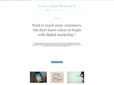 sunshinedigitalmarketingllc.com snapshot