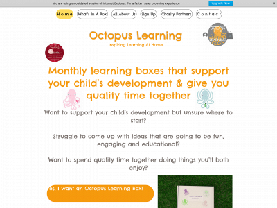 octopuslearning.co.uk snapshot