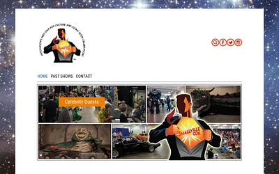 smallvillecomiccon.com snapshot