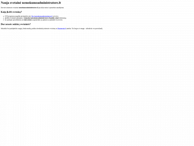 nemokumoadministratore.lt snapshot
