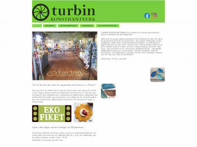 turbinkonsthantverk.se snapshot