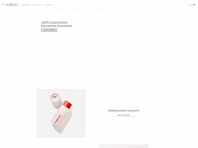 korentocosmetics.com snapshot