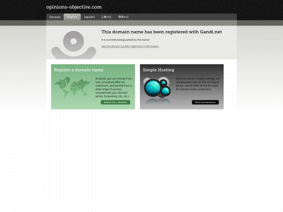 opinions-objective.com snapshot