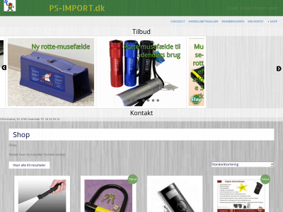 ps-import.dk snapshot