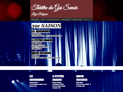 theatredugaisavoir.be snapshot