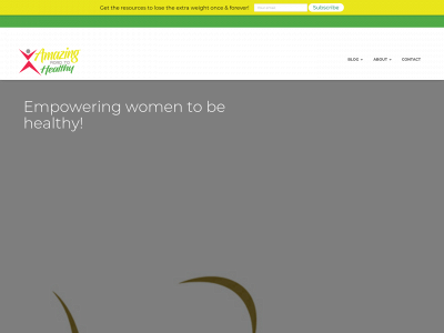 amazingroadtohealthy.com snapshot