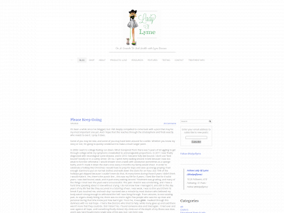 www.ladyoflyme.com snapshot