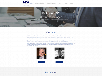 dg-verzekeringen.be snapshot