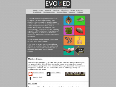 evo-ed.org snapshot