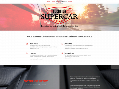 locationsupercar.be snapshot