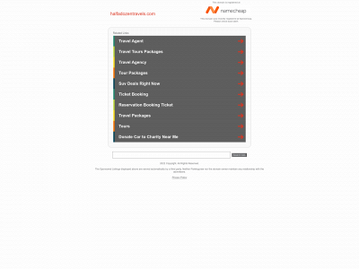 halfadozentravels.com snapshot