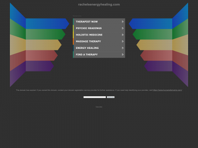 rachelsenergyhealing.com snapshot