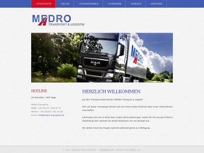 medro-transporte.de snapshot