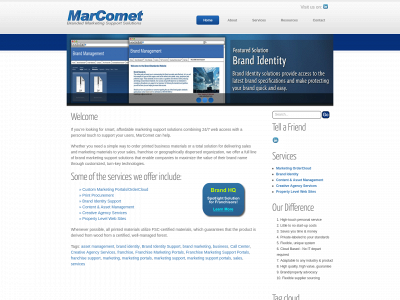 marcomet.com snapshot