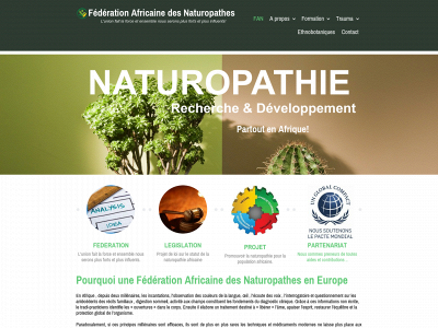 naturoafricaine.com snapshot