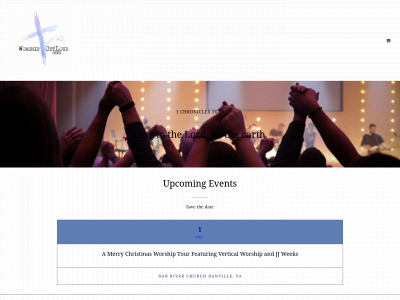 worshipoutloudevents.com snapshot