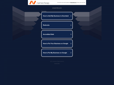 snachitt.com snapshot