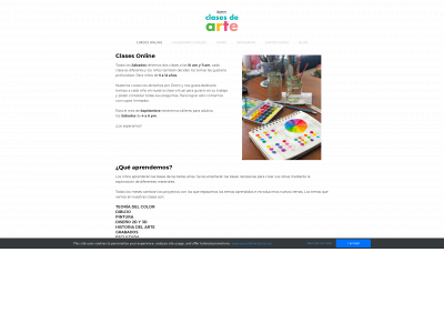 www.clasesdearte.com snapshot
