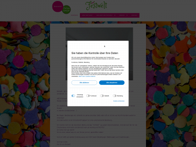festwelt.com snapshot