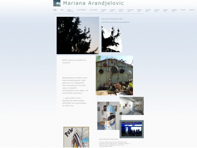 mariana-arandjelovic.com snapshot
