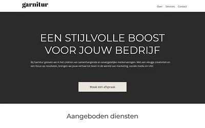 garnitur.be snapshot