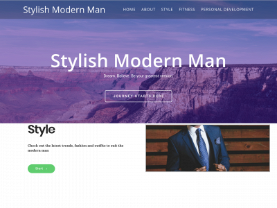 stylishmodernman.com snapshot